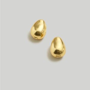 NWT Madewell Droplet Huggie Hoop Earrings
